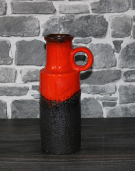 Scheurich Vase / 401-28 / 1970er Jahre / WGP West German Pottery / Keramik Design Lava Glasur